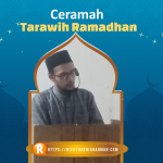 Tampil Perdana Ceramah Tarawih Ramadhan 1442 Hijriyah di Masjid Baru