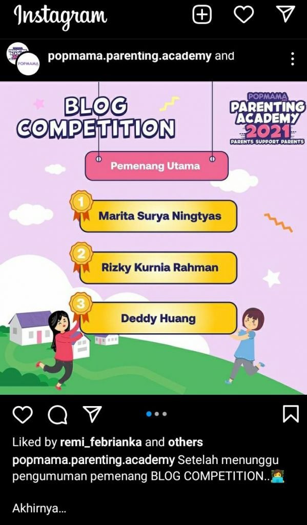 lomba-blog-parenting