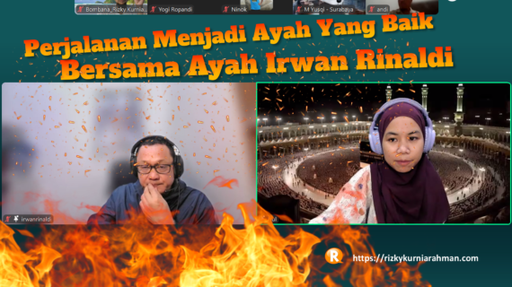 Ayah Irwan Rinaldi Sampaikan Dampak Fatherless Hingga Perjalanan Menjadi Ayah yang Baik dalam Webinar Jadi Ayah